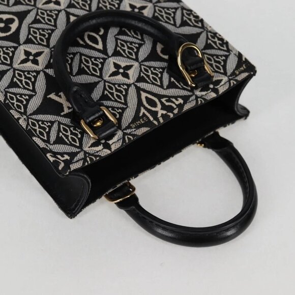 LOUIS VUITTON Pre Owned SINCE 1854 Petit Sac Plat 2way Black M80484 Auth 132612M - Picture 7 of 16